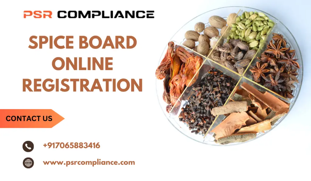 Spice Board Online Registration