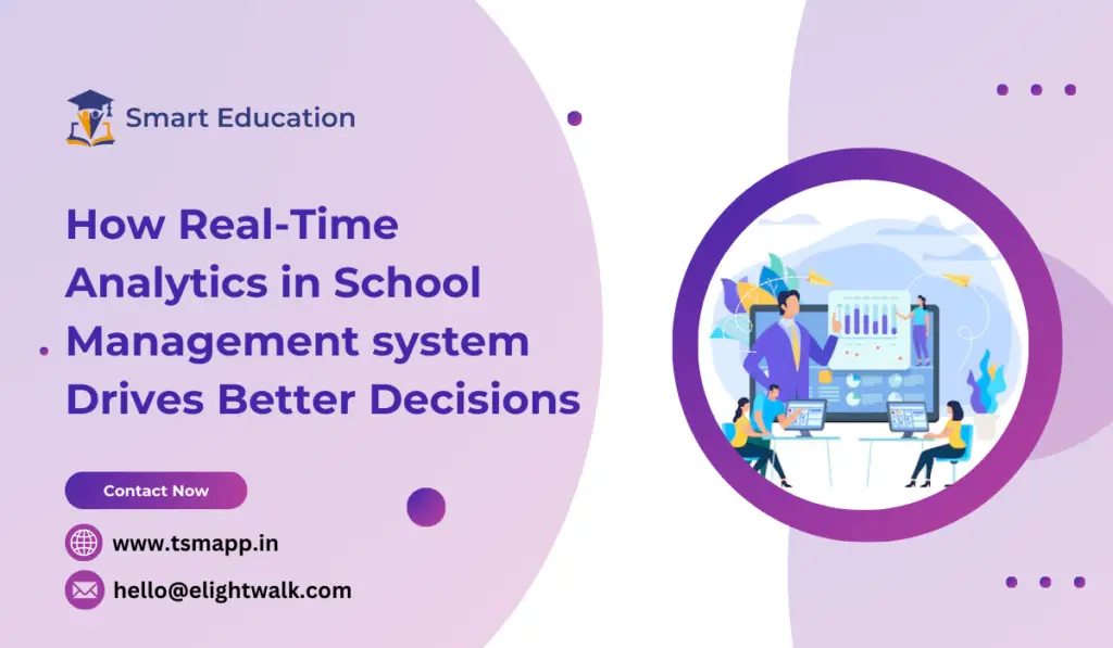 How Real-Time Analytics in School Management system Drives Better Decisions