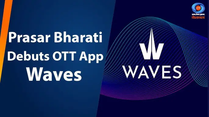 Prasar bharati ott app waves lounch image