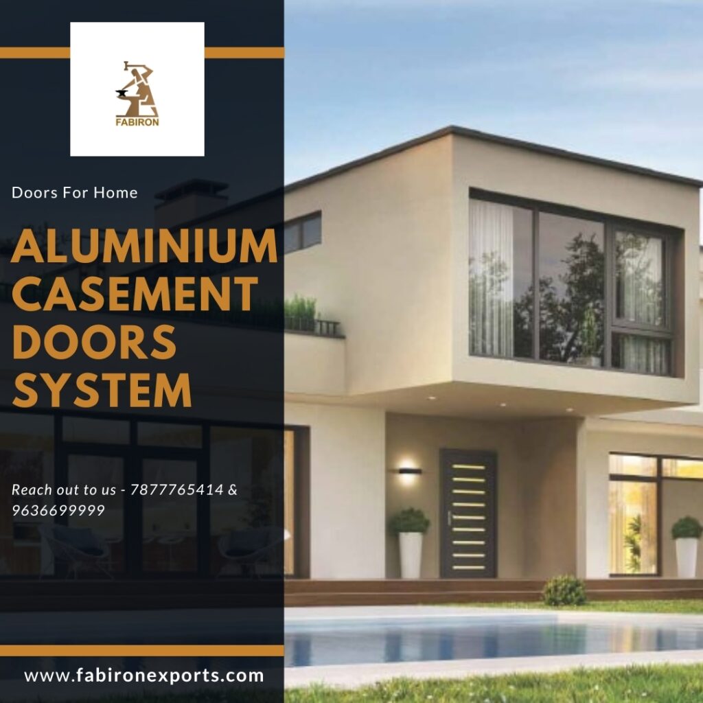 Aluminium Casement Doors System Fabion Exports (1)