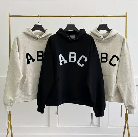 Essentials ABC Print Men Women Hoodie