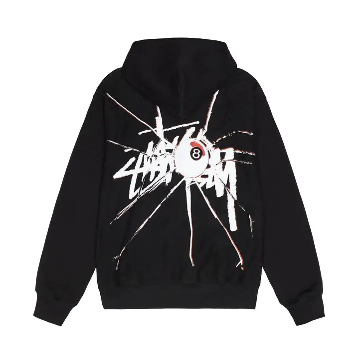 STUSSY SHATTERED ZIP HOODIE