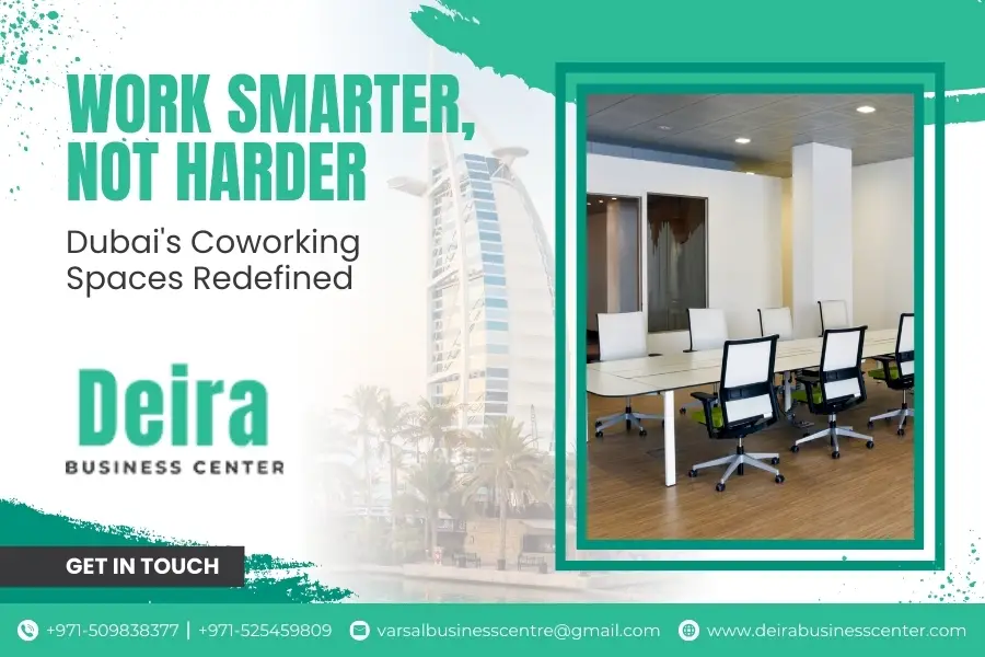 Work Smarter, Not Harder Dubai's Coworking Spaces Redefined