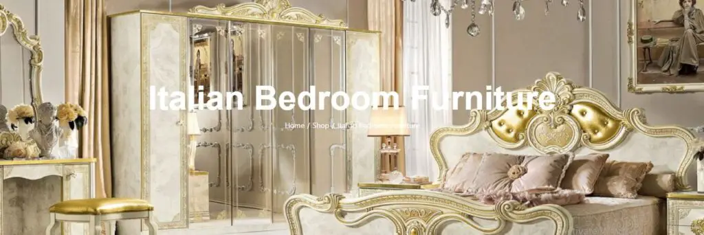 italian bedroom set